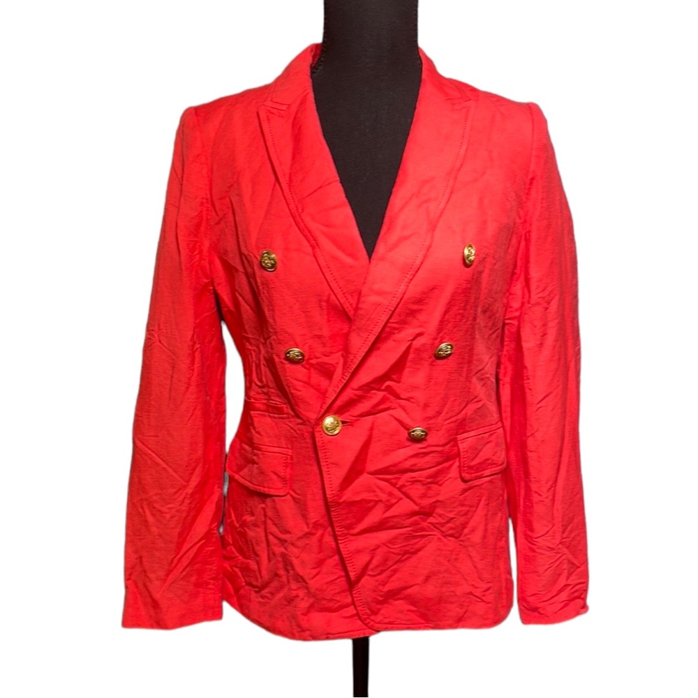 Banana Republic Orange Blazer Size 0